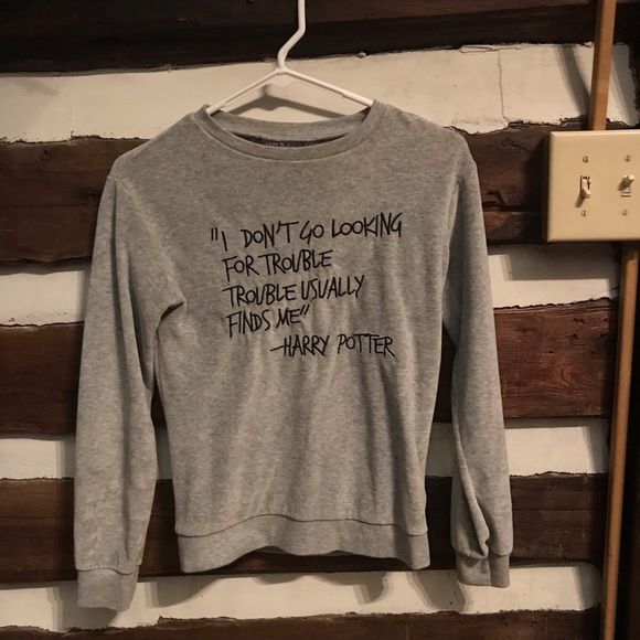 Primark Harry Potter Velour like sweatshirt - Picture 1 of 4